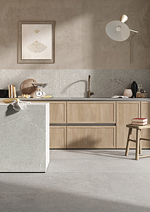 Ease Porcelain Tiles produced by Ricchetti Ceramiche, Stone effect