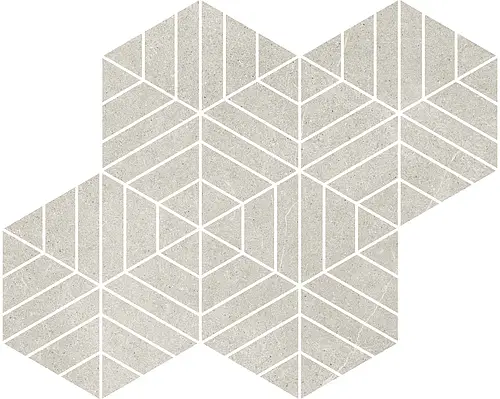 Ricchetti Ceramiche, Ease/22, 0163479_LightGreyEsagona