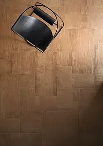 Piastrella di fondo, Effetto cotto, Colore marrone, Gres porcellanato smaltato, 96.2x128.2 cm, Superficie antiscivolo