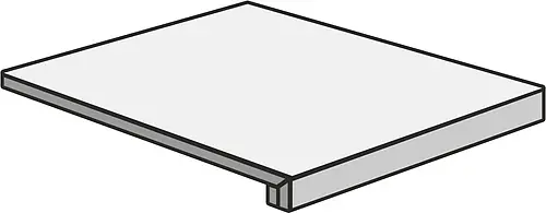 Ricchetti Ceramiche, Fireclay, 300076_FrcGradoneAnthraciteCross