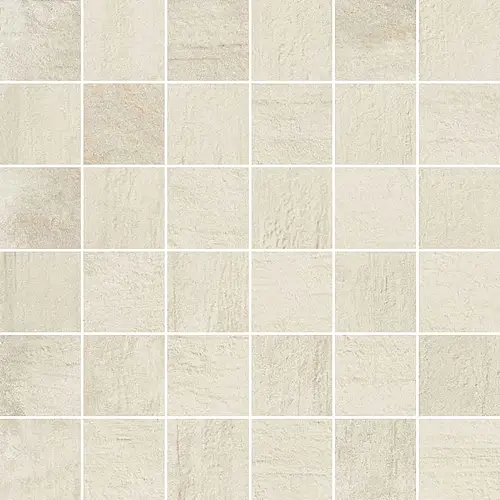 Ricchetti Ceramiche, Fireclay, 300099_FrcMosaico5*5WhiteNat