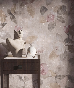 Porseleinen tegels Fresco geproduceerd door Ricchetti Ceramiche, Betonlook effect