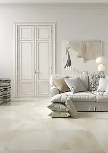 Grundflise, Farve beige, Glaseret porcelænsstentøj, 59.6x119.2 cm, Overflade Sleben