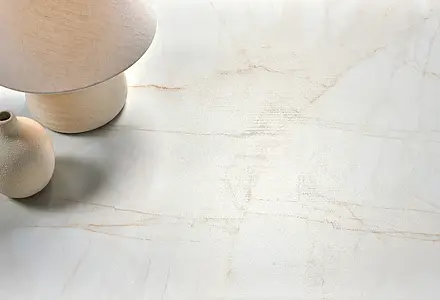 Background tile, Effect other marbles, Color white, Glazed porcelain stoneware, 60x120 cm, Finish matte