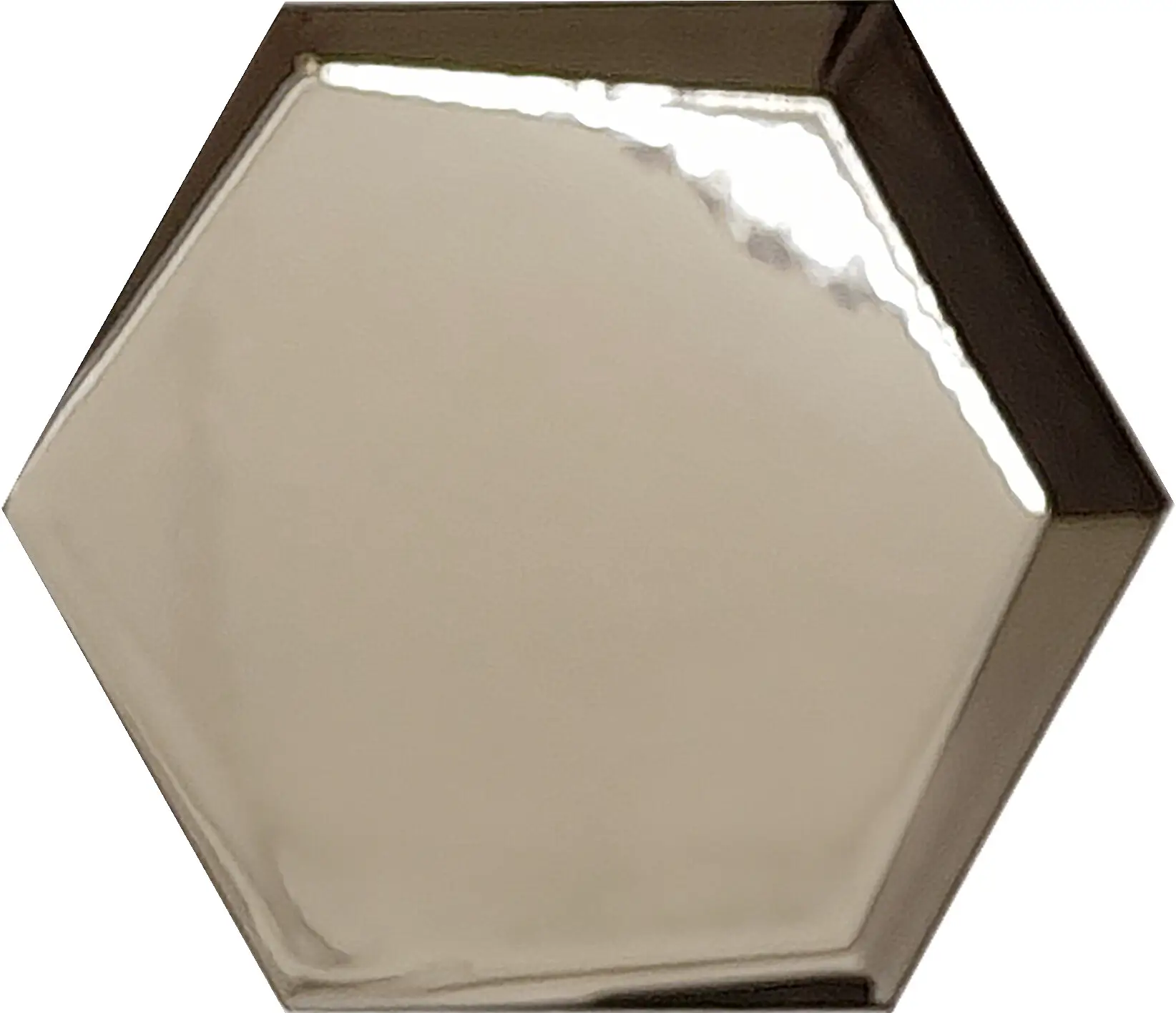 Hexagon Cuna Silver Roced Hexagon Cuna