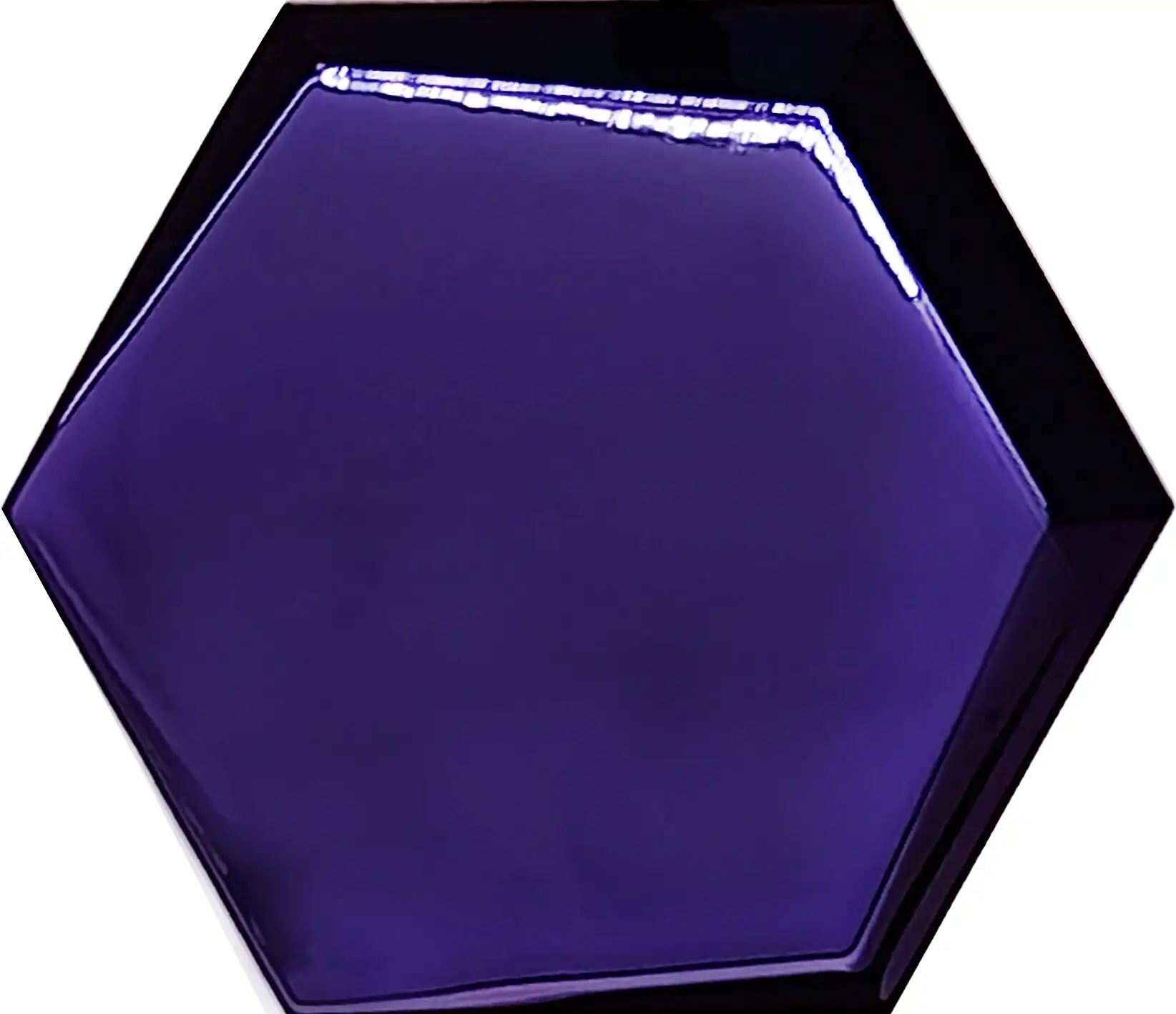 Hexagon Cuna Violet Roced Hexagon Cuna