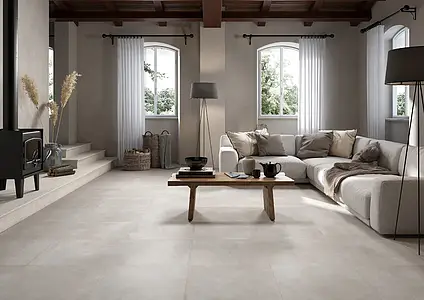 Background tile, Color grey, Glazed porcelain stoneware, 60x60 cm, Finish matte