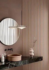 Background tile, Color pink, Ceramics, 60x120 cm, Finish matte