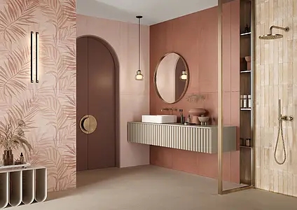 Background tile, Effect unicolor, Color brown, Ceramics, 60x120 cm, Finish matte