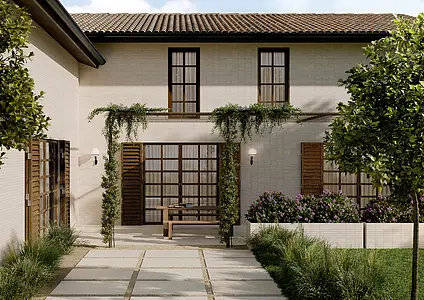 Background tile, Effect other stones, Color beige, Glazed porcelain stoneware, 60x120 cm, Finish antislip