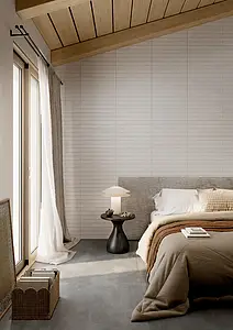 Background tile, Effect terrazzo,brick, Color grey,white, Glazed porcelain stoneware, 4.8x45 cm, Finish antislip