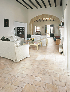 Borgate Fiorentine Porcelain Tiles produced by Saime Ceramiche, Terracotta effect
