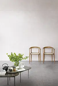Grundflise, Effekt beton, Farve grå, Glaseret porcelænsstentøj, 60x60 cm, Overflade mat