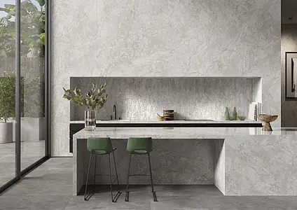 Background tile, Effect other marbles, Color grey, Glazed porcelain stoneware, 120x278 cm, Finish matte