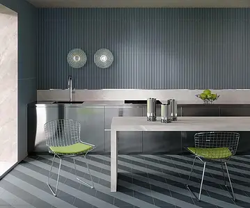 Background tile, Effect unicolor, Color navy blue, Glazed porcelain stoneware, 60x120 cm, Finish matte