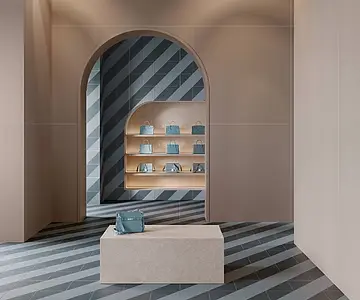 Background tile, Effect unicolor, Color brown, Glazed porcelain stoneware, 120x120 cm, Finish matte