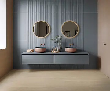 Background tile, Effect unicolor, Color navy blue, Glazed porcelain stoneware, 60x120 cm, Finish matte