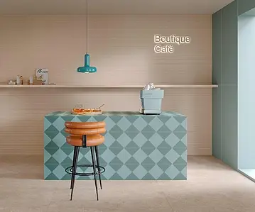 Background tile, Effect unicolor, Color green,sky blue, Glazed porcelain stoneware, 60x120 cm, Finish matte