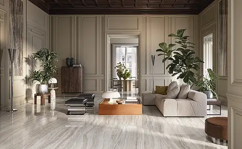 Background tile, Effect onyx, Color beige,grey, Glazed porcelain stoneware, 90x180 cm, Finish polished