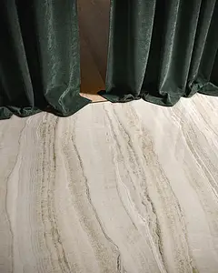Background tile, Effect onyx, Color beige, Glazed porcelain stoneware, 60x120 cm, Finish polished