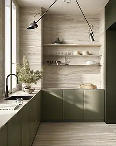 Background tile, Effect onyx, Color beige, Glazed porcelain stoneware, 90x180 cm, Finish antislip