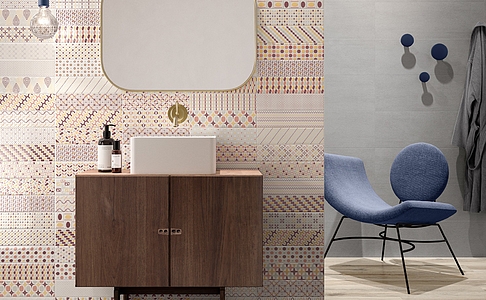 Decorline Ceramic Tiles produced by Ceramica Sant&prime;Agostino, Style patchwork, 