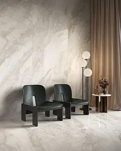 Background tile, Effect other marbles, Color beige,grey, Glazed porcelain stoneware, 120x278 cm, Finish polished