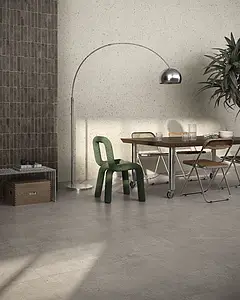 Background tile, Effect terrazzo, Color beige, Glazed porcelain stoneware, 120x120 cm, Finish Honed