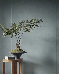 Background tile, Effect resin, Color navy blue, Glazed porcelain stoneware, 120x120 cm, Finish matte