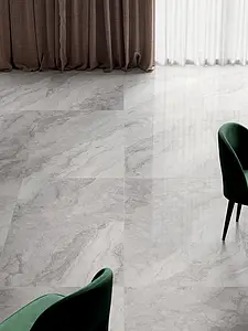 Background tile, Effect stone, Color grey, Glazed porcelain stoneware, 90x180 cm, Finish polished