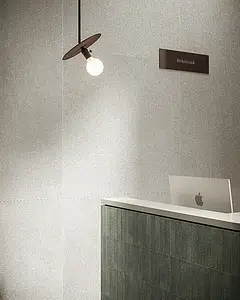 Mosaic effect tiles, Effect concrete, Color beige,white, Glazed porcelain stoneware, 120x120 cm, Finish antislip