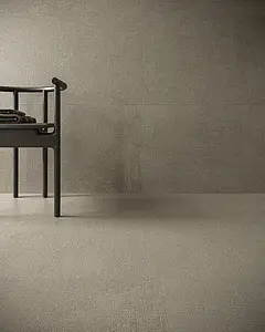 Mosaic effect tiles, Effect concrete, Color brown, Glazed porcelain stoneware, 60x120 cm, Finish antislip