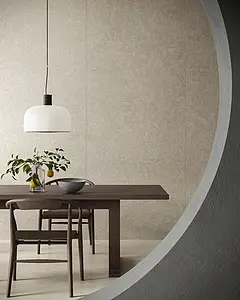 Mosaic effect tiles, Effect concrete, Color beige, Glazed porcelain stoneware, 120x120 cm, Finish antislip