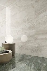 Carrelage, Effet pierre,autres types de marbre, Teinte beige, Grès cérame émaillé, 90x180 cm, Surface polie