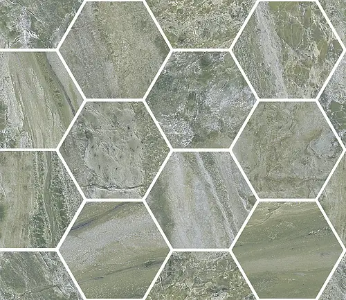 Ceramica Sant&prime;Agostino, Paradiso, CSAMCPGK34_ParadisoMaxiClGreenKry