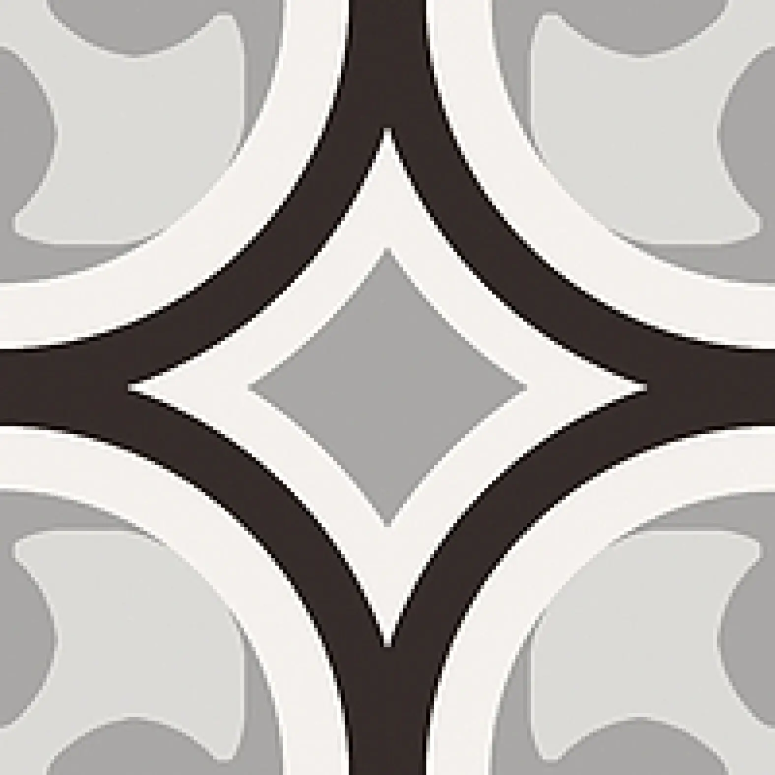 CSAPBW0120_PatchworkB&W01 Sant&prime;Agostino Patchwork Black&White
