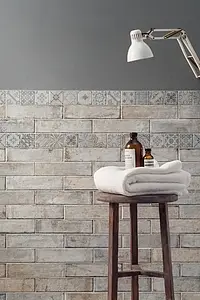Effect terracotta, Color grey, Mosaic tile, Glazed porcelain stoneware, 30x30 cm, Finish antislip