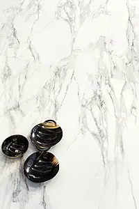 Grundflise, Effekt sten,other marbles, Farve grå, Glaseret porcelænsstentøj, 60x120 cm, Overflade mat