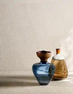 Grundflise, Effekt andre sten, Farve beige, Glaseret porcelænsstentøj, 60x120 cm, Overflade skridsikker