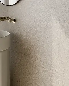 Grundflise, Effekt andre sten, Farve grå, Glaseret porcelænsstentøj, 60x120 cm, Overflade skridsikker