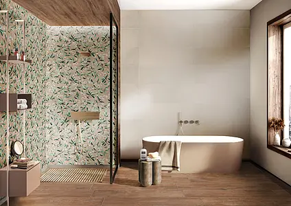 Background tile, Color multicolor, Ceramics, 33.3x100 cm, Finish matte