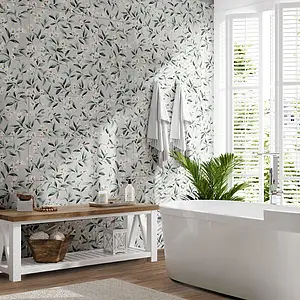 Background tile, Color multicolor, Ceramics, 33.3x100 cm, Finish matte