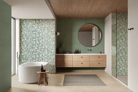 Background tile, Color multicolor, Ceramics, 33.3x100 cm, Finish matte