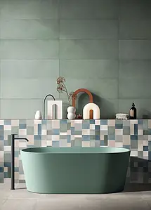 Background tile, Color multicolor, Ceramics, 33.3x100 cm, Finish matte
