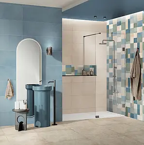 Background tile, Color multicolor, Ceramics, 33.3x100 cm, Finish matte