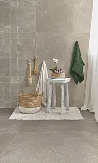 Background tile, Effect stone,other stones, Color grey,brown, Glazed porcelain stoneware, 15x15 cm, Finish matte
