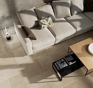Background tile, Effect limestone, Color beige, Glazed porcelain stoneware, 30x60 cm, Finish matte
