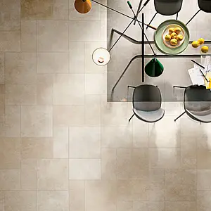 Background tile, Effect limestone, Color beige, Glazed porcelain stoneware, 30x60 cm, Finish matte