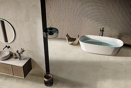 Background tile, Effect other stones, Color beige, Glazed porcelain stoneware, 60x60 cm, Finish matte