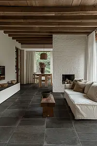 Background tile, Effect other stones, Color grey,black, Glazed porcelain stoneware, 60x60 cm, Finish matte